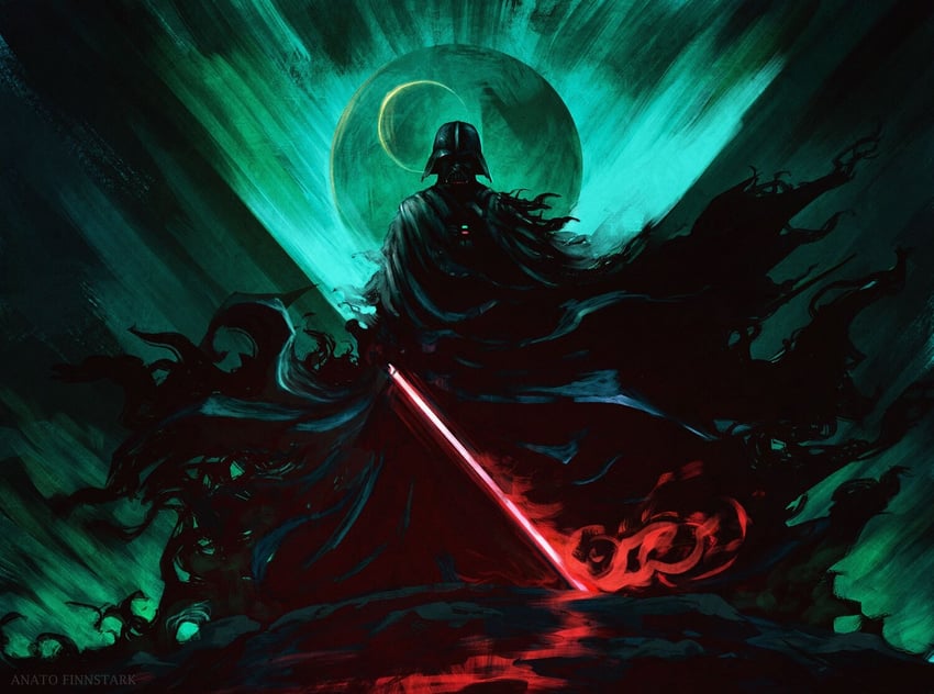 darth vader (star wars and 1 more) drawn by anato_finnstark