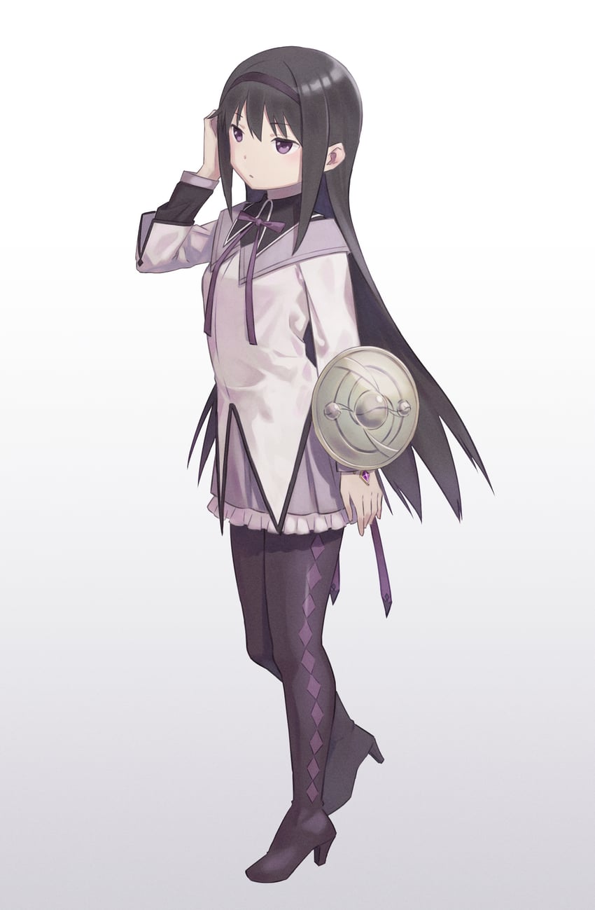 akemi homura (mahou shoujo madoka magica) drawn by shimizu_tomoki