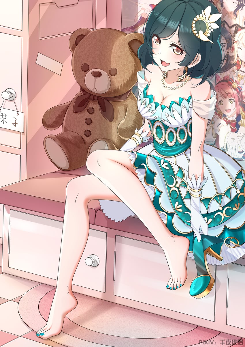 mifune shioriko (love live! and 1 more) drawn by senyahiro