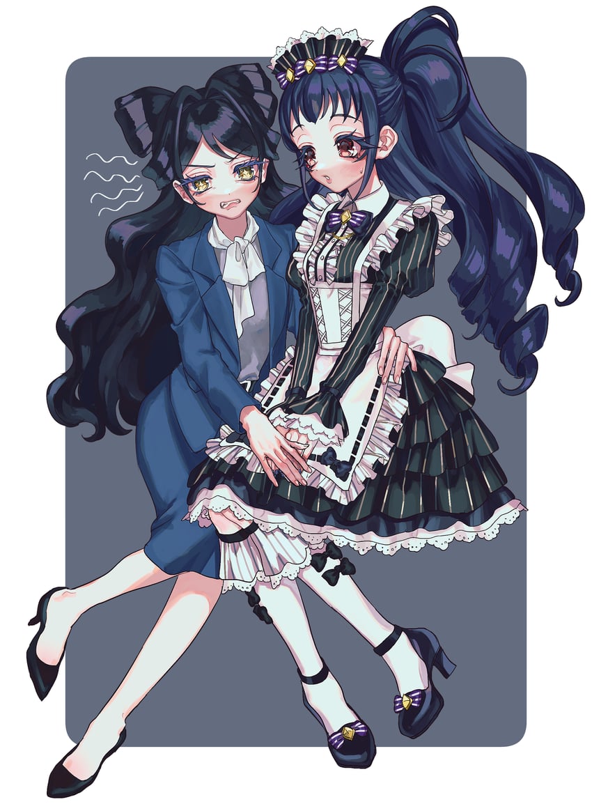 luluna and kagayaki eve (pretty series and 1 more) drawn by yuiitsu