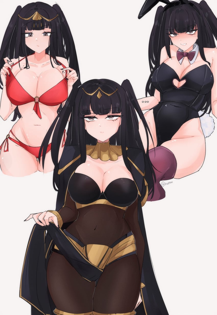 tharja (fire emblem and 2 more) drawn by serafineart1001
