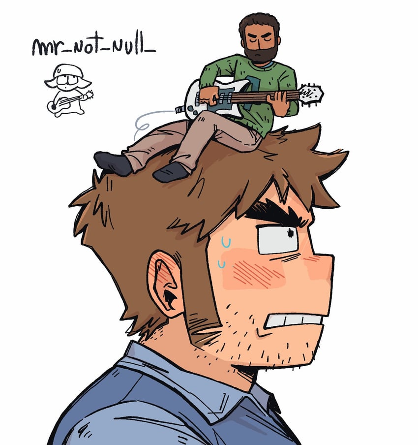stephen stills and joseph (scott pilgrim) drawn by null_(mr_not_null)