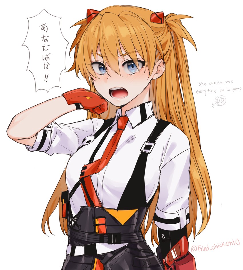 souryuu asuka langley (honkai and 3 more) drawn by kai_(drakkai10)