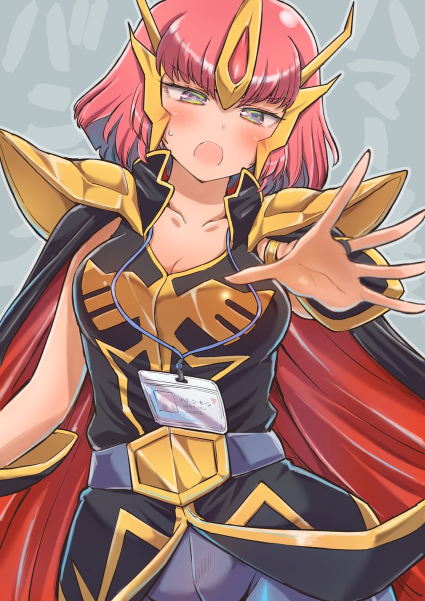 haman karn (gundam and 3 more) drawn by iwasaki_masakazu