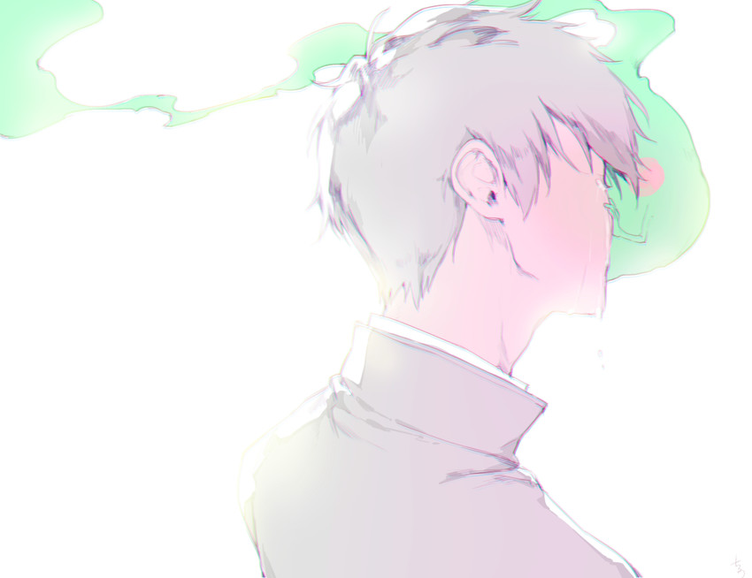 kageyama ritsu and ekubo (mob psycho 100) drawn by chikuwa_(dr0603)