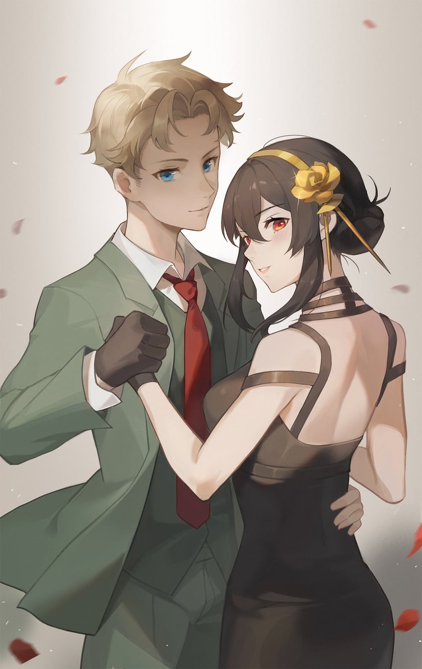 yor briar and twilight (spy x family) drawn by jolker