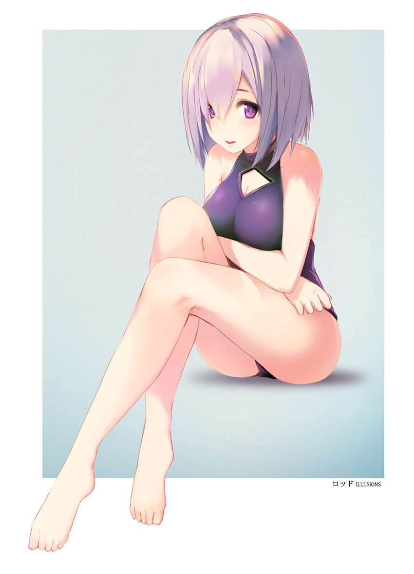mash kyrielight (fate and 1 more) drawn by rods