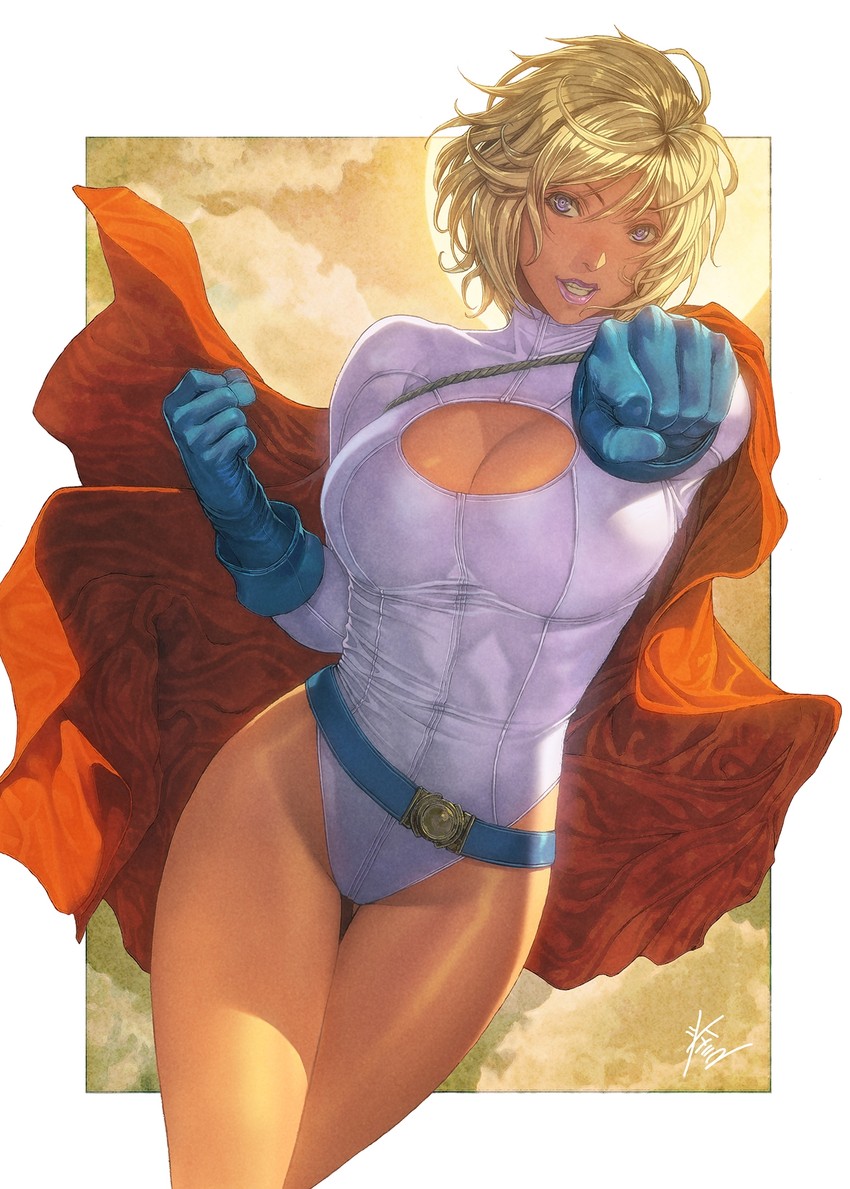 power girl (dc comics and 1 more) drawn by homare_(fool's_art)