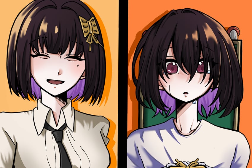 yosano akiko (bungou stray dogs) drawn by mabumani.