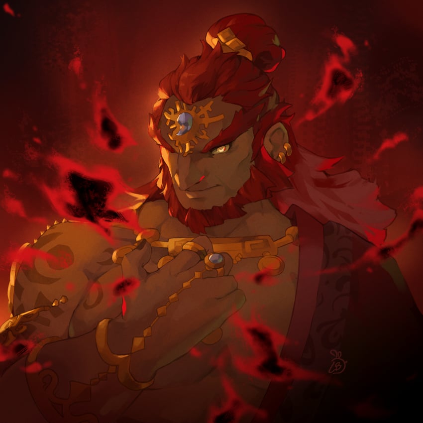 ganondorf (the legend of zelda and 1 more) drawn by lavabun