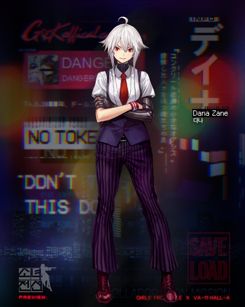 dana zane (girls' frontline and 1 more) drawn by infukun