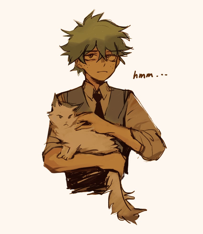 midoriya izuku (boku no hero academia) drawn by fenkko