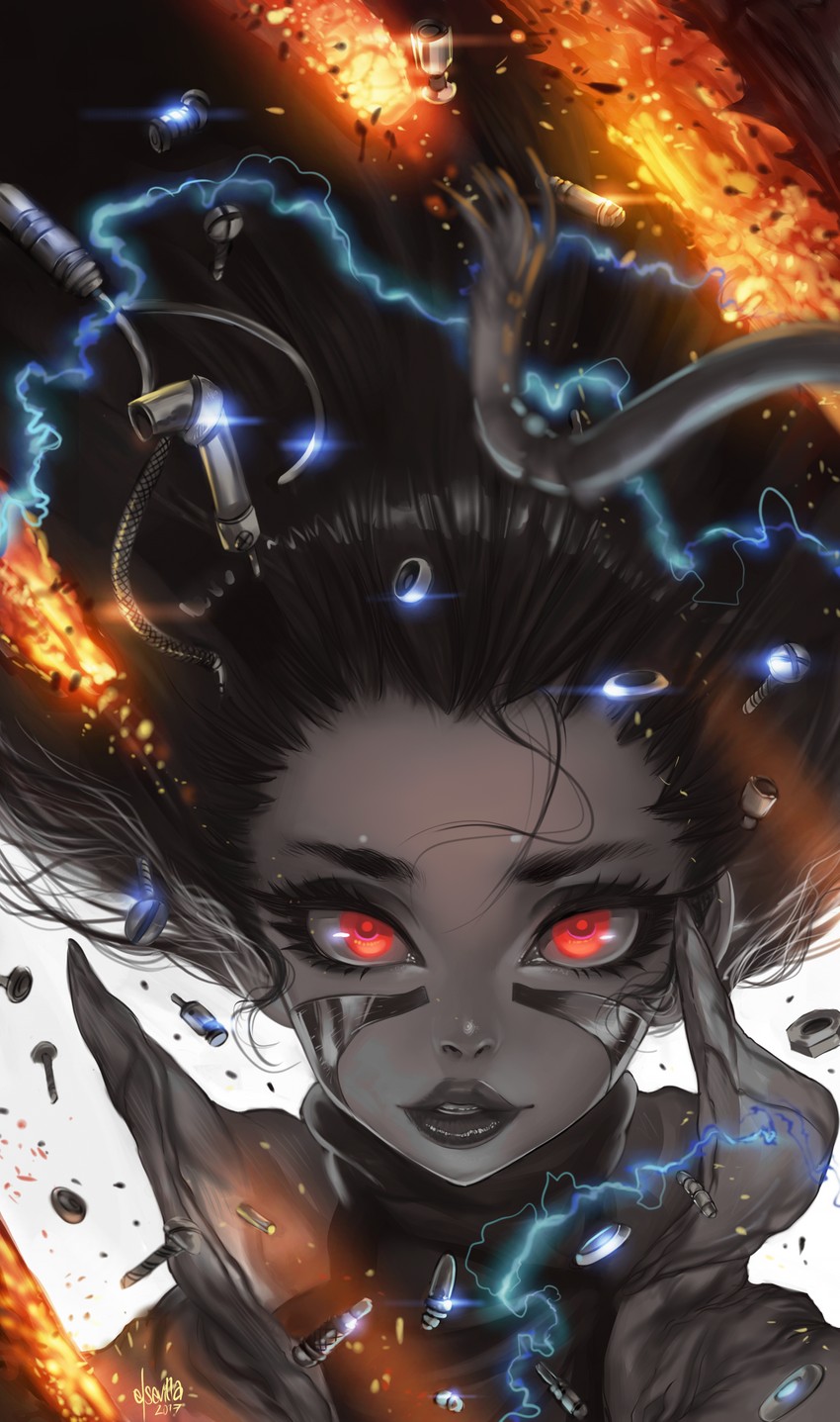 alita (battle angel alita and 1 more) drawn by elsevilla