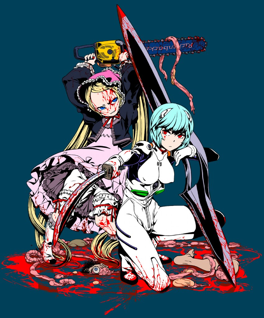 ayanami rei (neon genesis evangelion) drawn by fuwa_daisuke