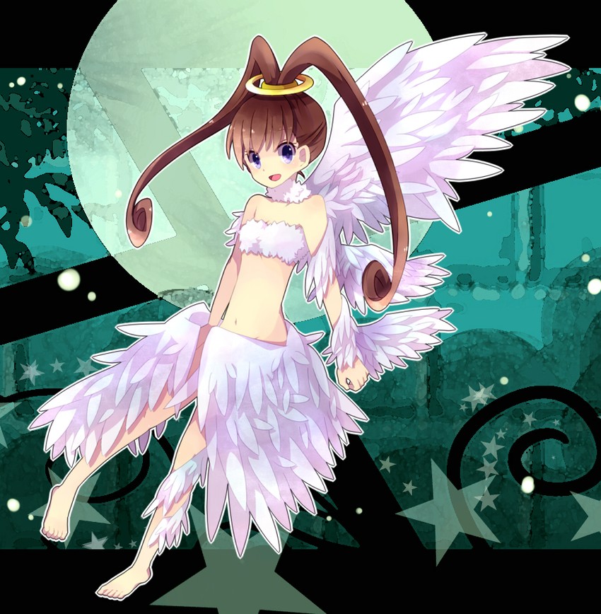 amano nene and luminamon (digimon and 1 more) drawn by ruka192