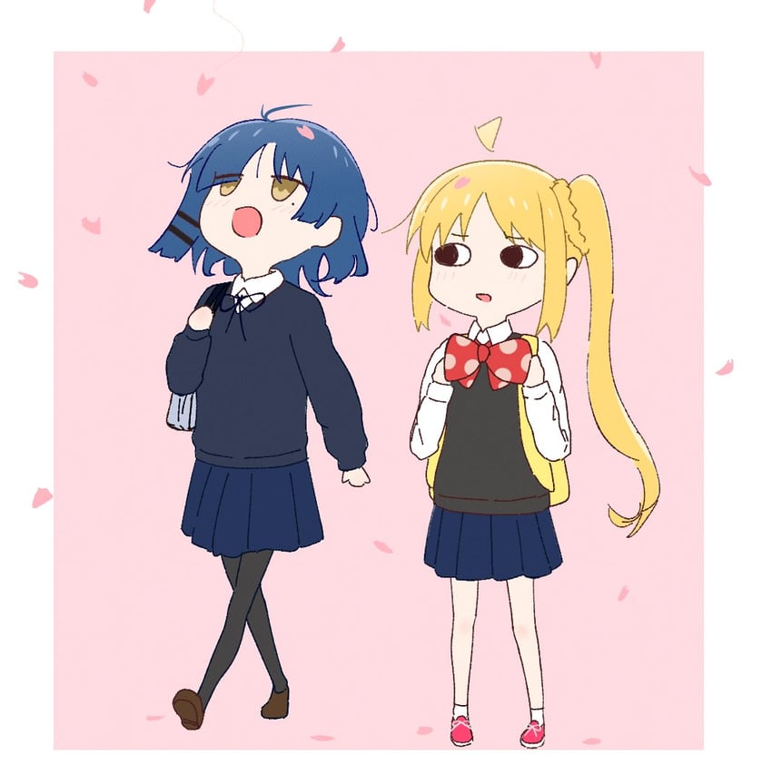 ijichi nijika and yamada ryo (bocchi the rock!) drawn by setsuna_bluem34