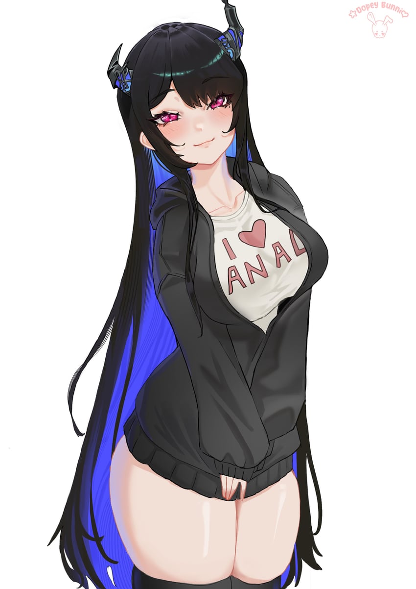 nerissa ravencroft (hololive and 1 more) drawn by dopeybunni
