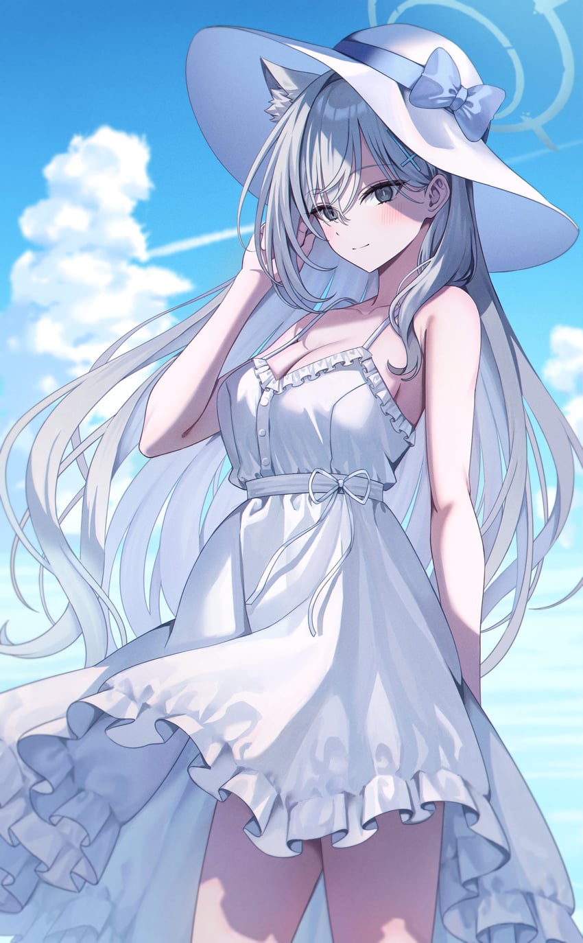 shiroko and shiroko terror (blue archive) drawn by ojyomu
