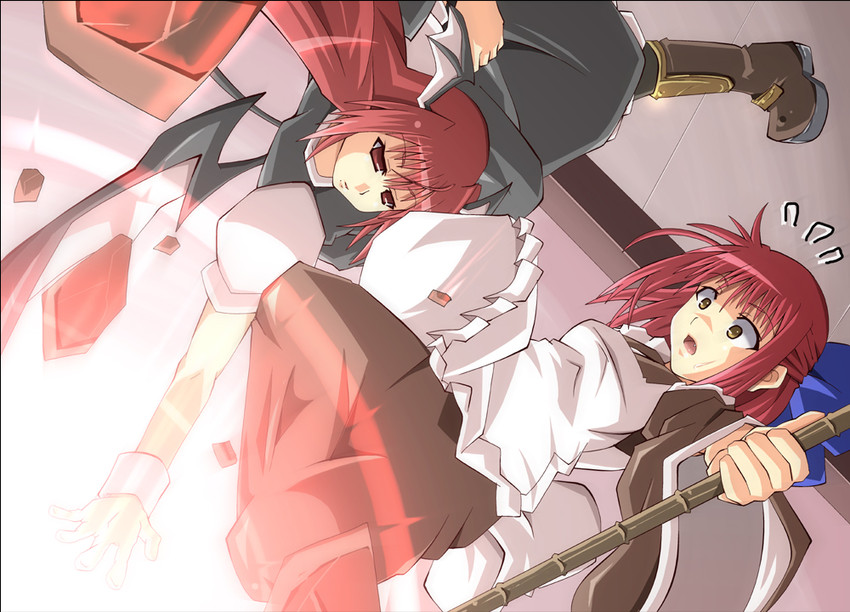 koakuma and kohaku (touhou and 1 more) drawn by shin'ya_(nanp)