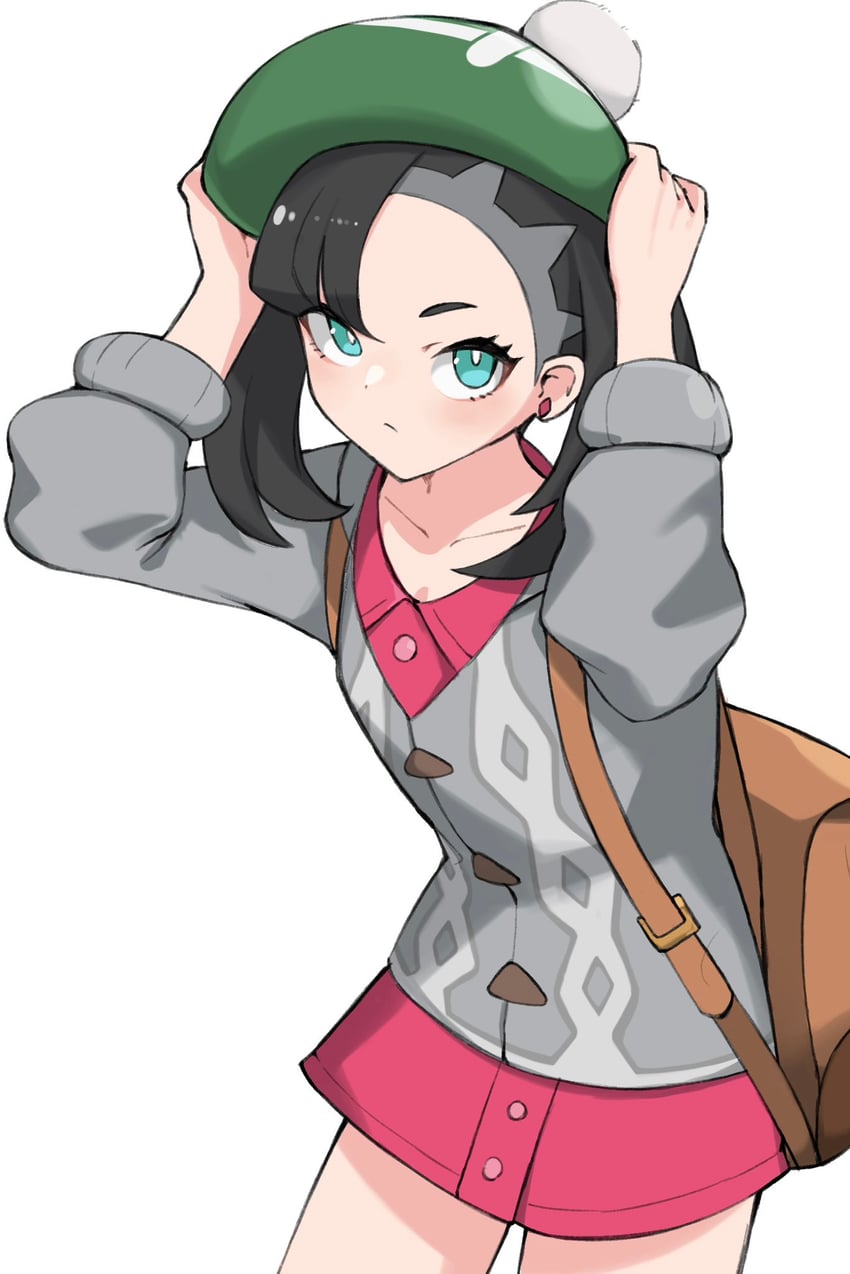 marnie and gloria (pokemon and 1 more) drawn by tsuneshima