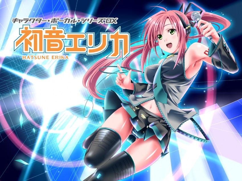 hatsune miku and hana (vocaloid and 1 more) drawn by uron-rei
