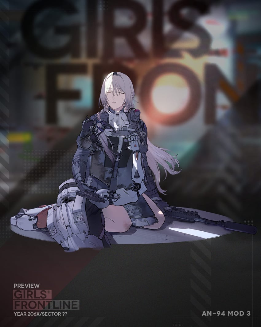 an-94 and strelet (girls' frontline) drawn by duoyuanjun