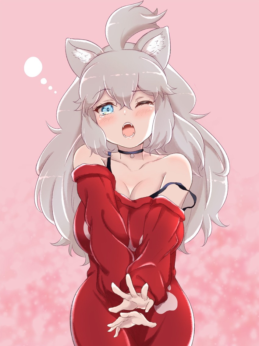 white lion (kemono friends and 1 more) drawn by esuyukichin