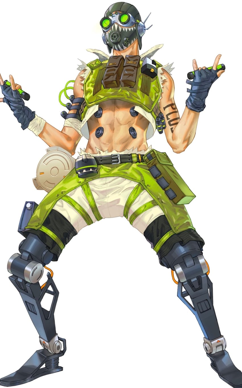 octane (apex legends) drawn by gentagonal