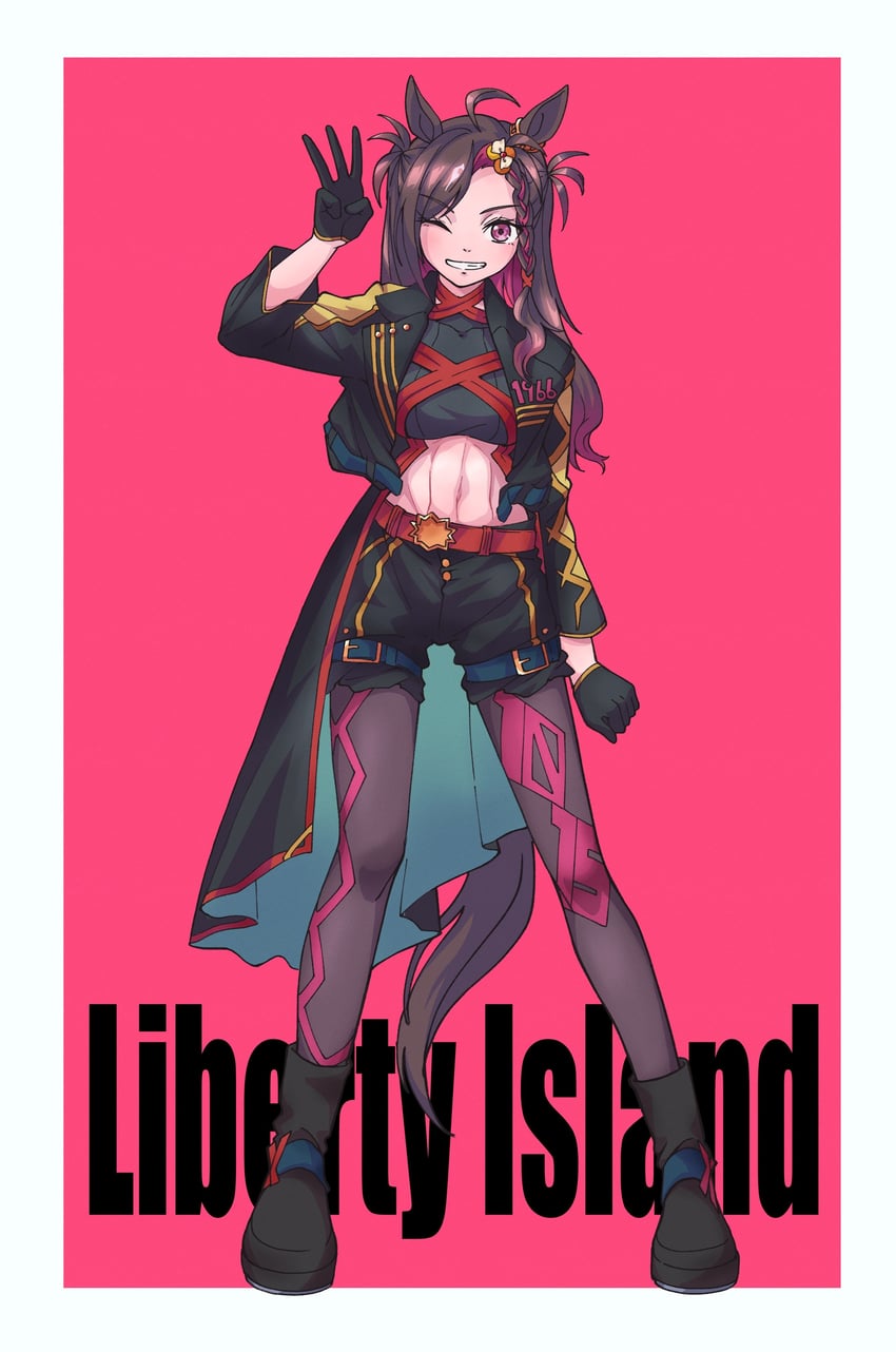 liberty island (original and 1 more) drawn by obushideian