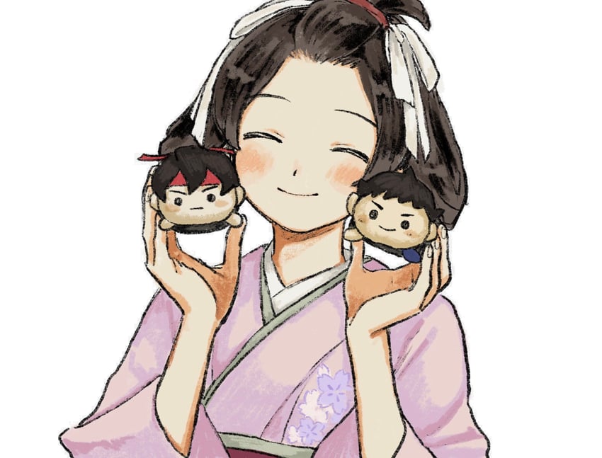 ryunosuke naruhodo, kazuma asogi, and susato mikotoba (ace attorney and 1 more) drawn by renshu_usodayo