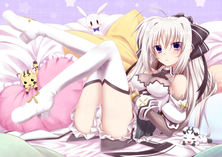 sacred heart, asteion, rinne berlinetta, and huracan (lyrical nanoha and 1 more) drawn by mizunashi_(second_run)