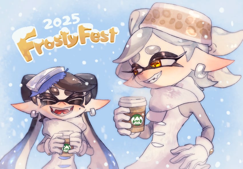 callie and marie (splatoon and 1 more) drawn by mikey0116