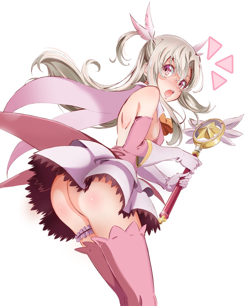 illyasviel von einzbern, prisma illya, and magical ruby (fate and 1 more) drawn by ngv3553