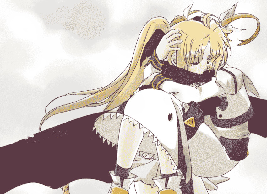fate testarossa and takamachi nanoha (lyrical nanoha and 1 more)