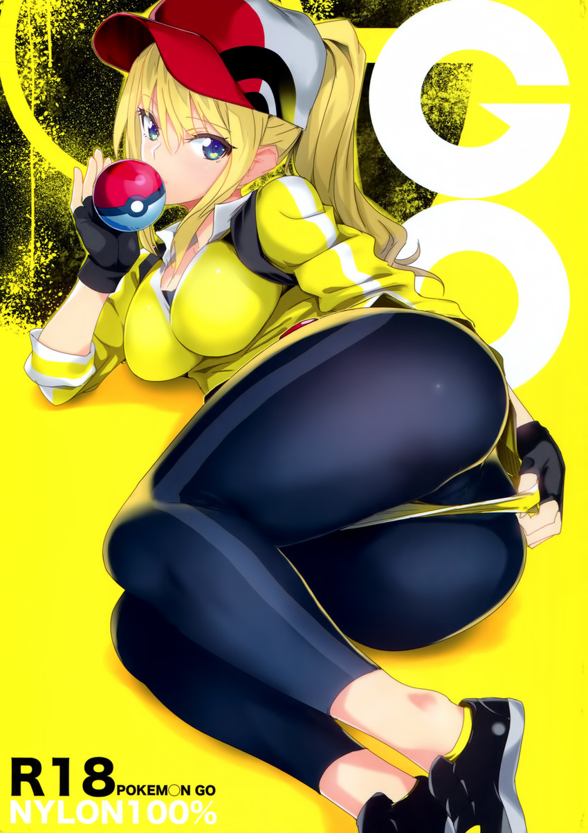 female protagonist (pokemon and 1 more) drawn by nylon_(nylon_100%)