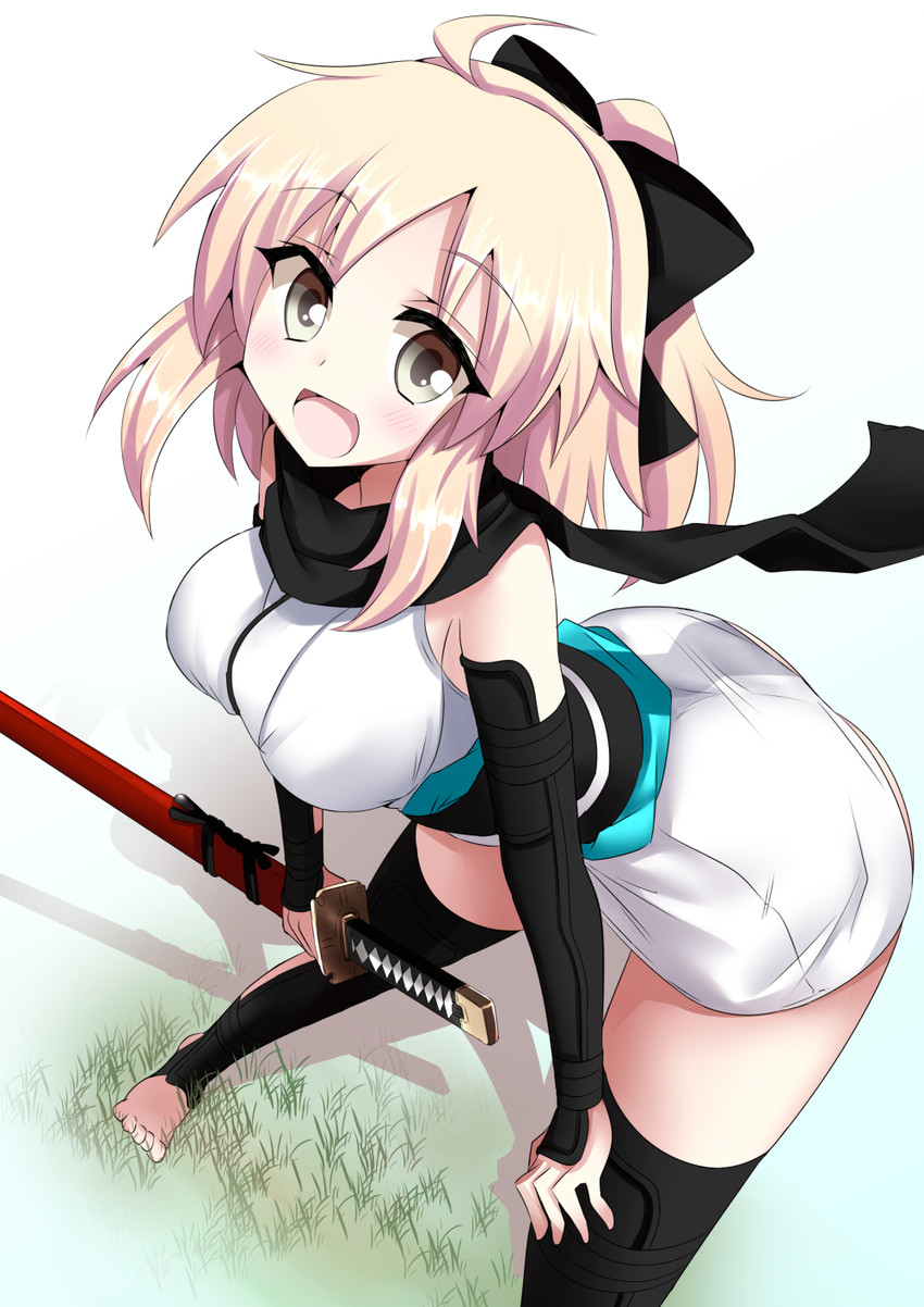 okita souji (fate and 1 more) drawn by minato_yoshihiro