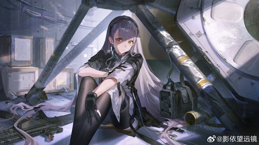 ak-alfa and tololo (girls' frontline and 1 more) drawn by ying_yi
