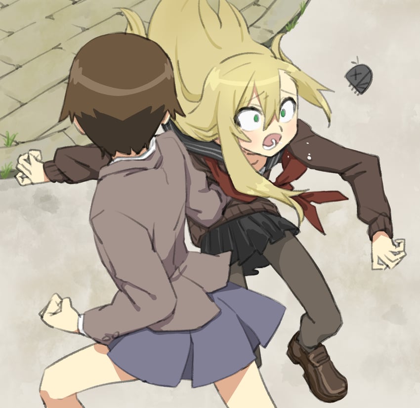 tamura manami and matangomu-chan (original and 1 more) drawn by matangom