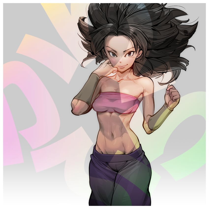 caulifla (dragon ball and 1 more) drawn by supobi