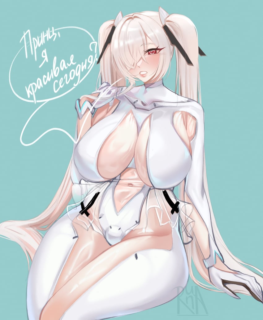 cinderella (goddess of victory: nikke) drawn by rururuna_san