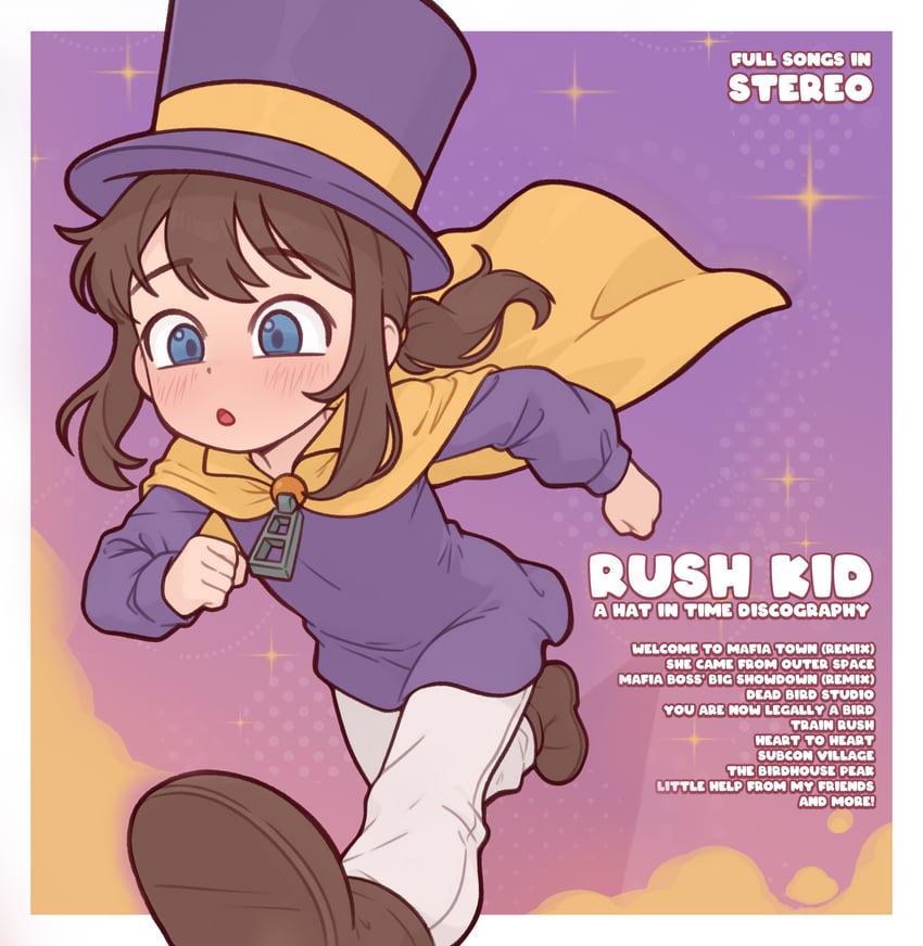 hat kid (a hat in time) drawn by casytay