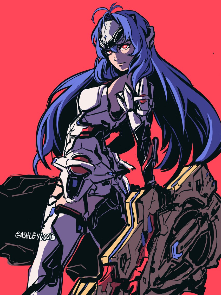 kos-mos (xenoblade chronicles and 2 more) drawn by ashleyloob