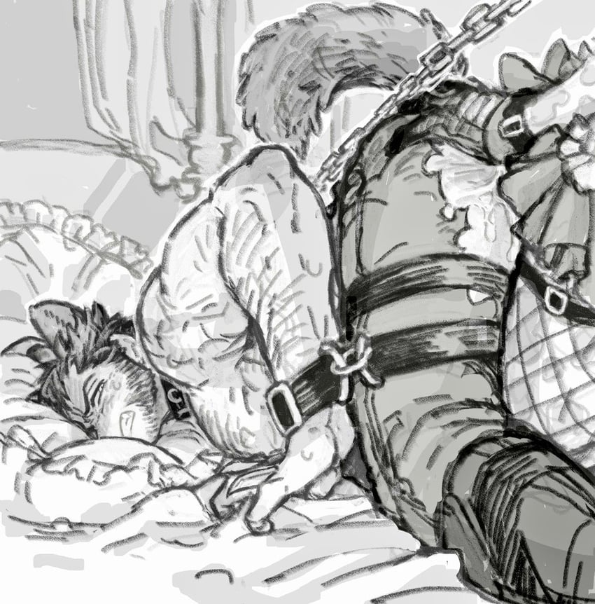 little red riding hood, wolverine, deadpool, and big bad wolf (marvel and 5 more) drawn by dishing