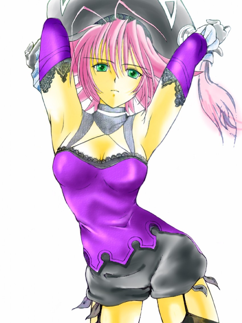 shino (.hack// and 1 more) drawn by kiri_no_shinjin