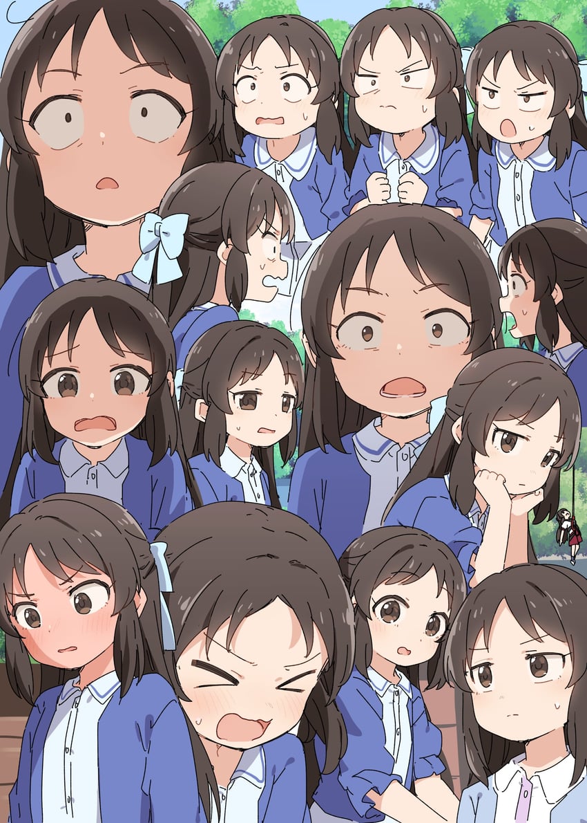 tachibana arisu (idolmaster and 2 more) drawn by yukie_(kusaka_shi)