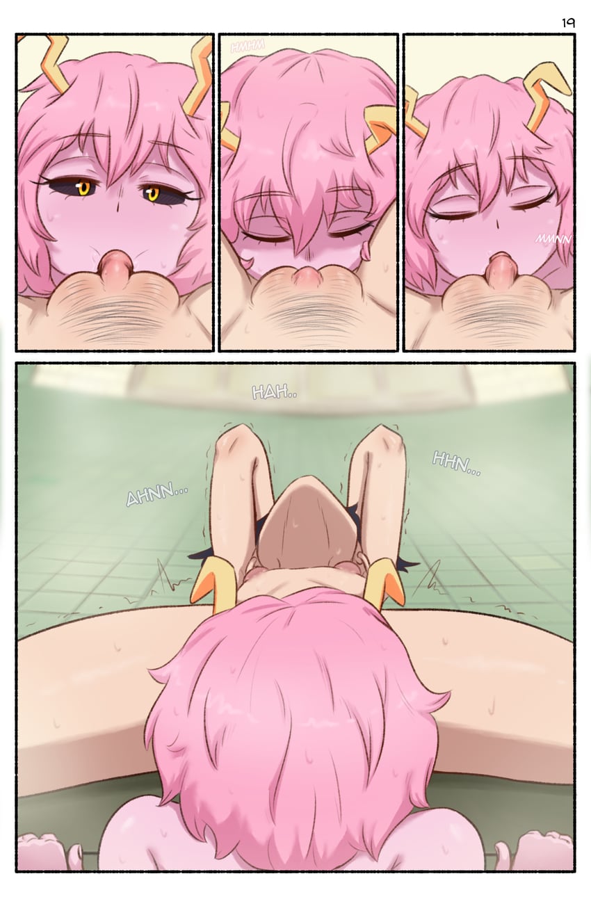 ashido mina and jiro kyoka (boku no hero academia) drawn by greatm8