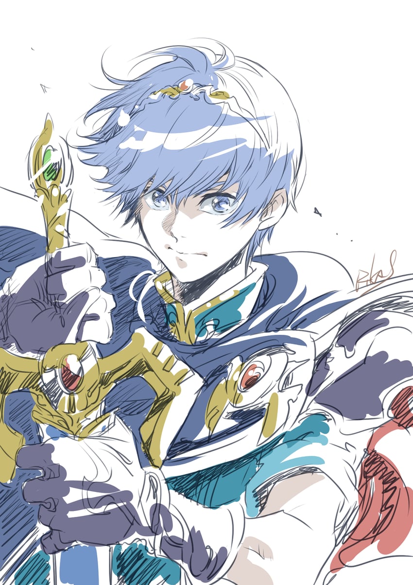marth (fire emblem and 1 more) drawn by suzuki_rika