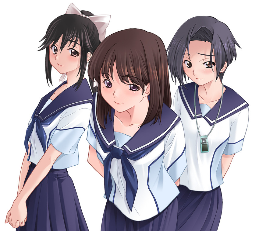anegasaki nene, kobayakawa rinko, and takane manaka (love plus) drawn by hozumi_takashi