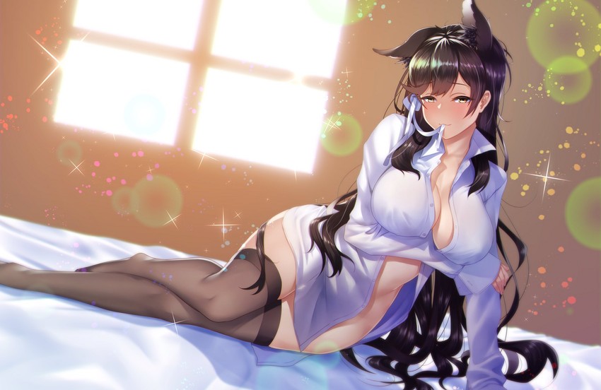 atago (azur lane) drawn by kagiyama_(clave)