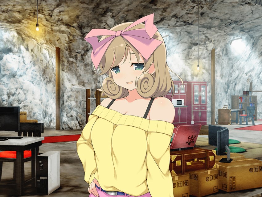 haruka (senran kagura and 1 more) drawn by yaegashi_nan